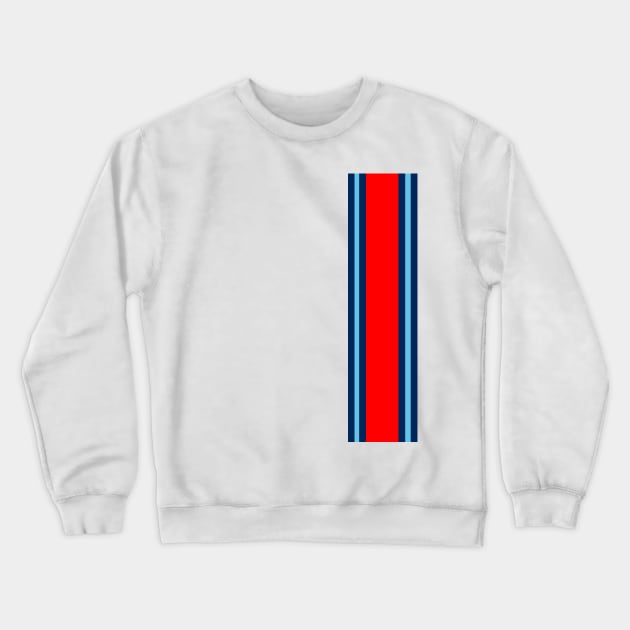 Martini Racing Strip Crewneck Sweatshirt by FinnickArrow